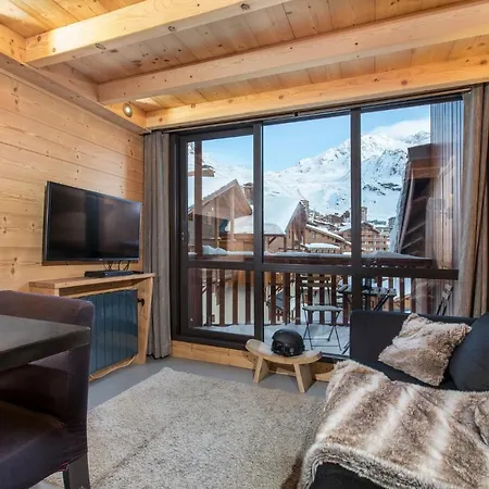 Val Thorens-cosy Duplex Avec Vue Silveralp Apartman