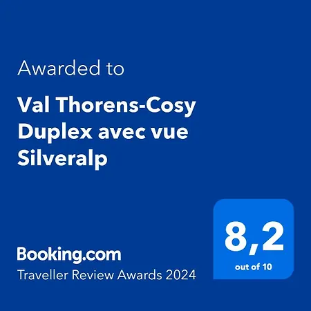 Val Thorens-cosy Duplex Avec Vue Silveralp * ואל טורנס