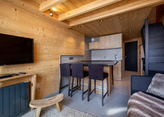 Val Thorens-cosy Duplex Avec Vue Silveralp Валь-Торанс