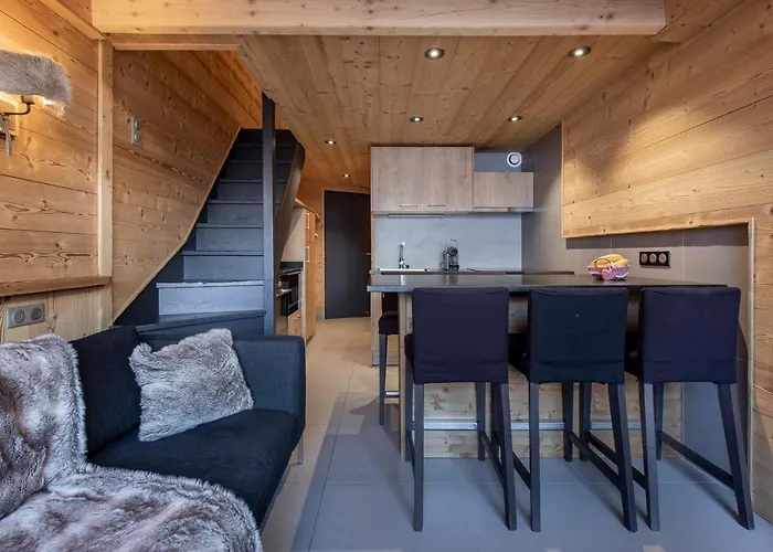 Val Thorens-cosy Duplex Avec Vue Silveralp * ואל טורנס