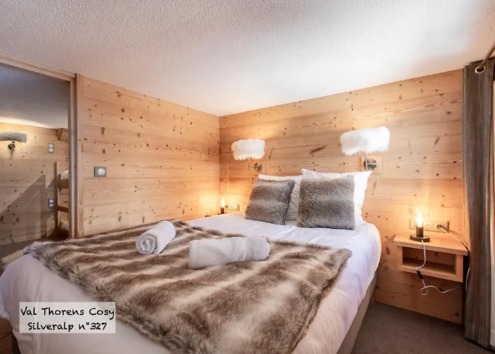 Val Thorens-cosy Duplex Avec Vue Silveralp ואל טורנס