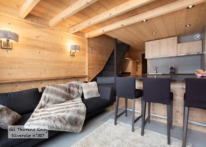 Val Thorens-cosy Duplex Avec Vue Silveralp * Валь-Торанс