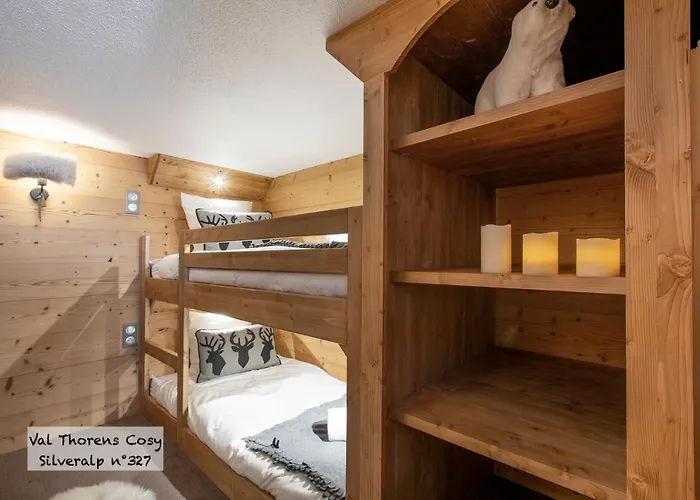 Val Thorens-cosy Duplex Avec Vue Silveralp * ואל טורנס