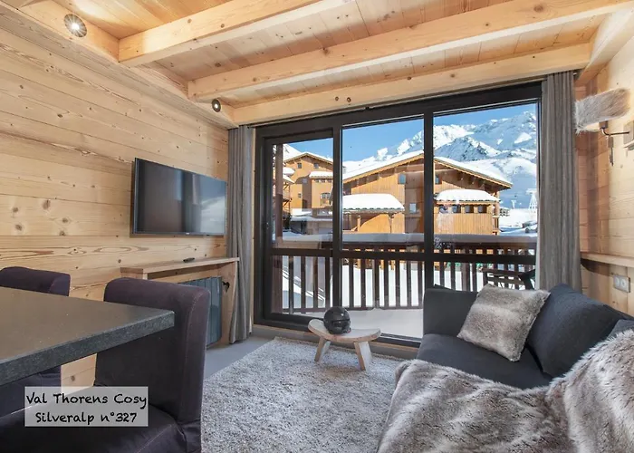דירה Val Thorens-cosy Duplex Avec Vue Silveralp *