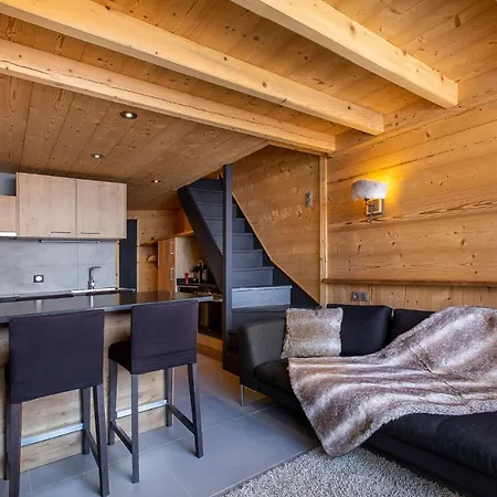 Val Thorens-cosy Duplex Avec Vue Silveralp דירה ואל טורנס