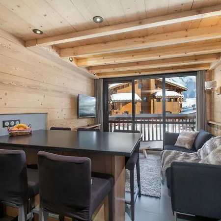 公寓 Val Thorens-cosy Duplex Avec Vue Silveralp