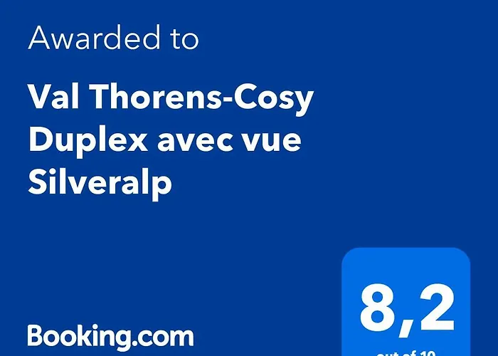 Val Thorens-cosy Duplex Avec Vue Silveralp * Val Thorens